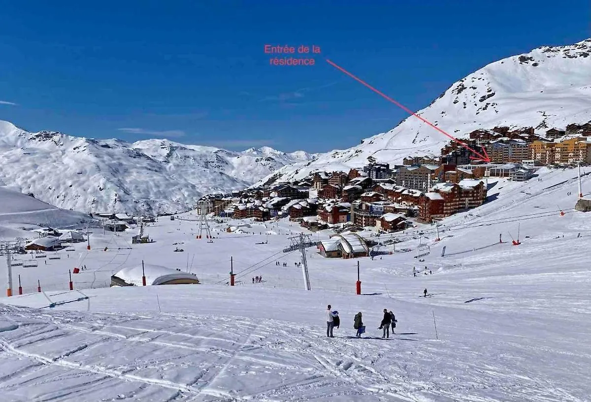 Appartement Centre De Val Thorens Ski In Skinout France